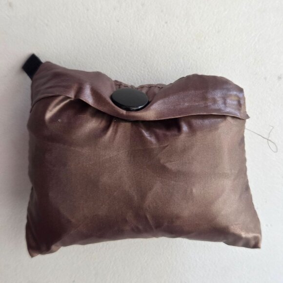 Calvin Klein Packable Hooded Premium Down Puffer Coat  Brown Size Medium - Picture 15 of 16